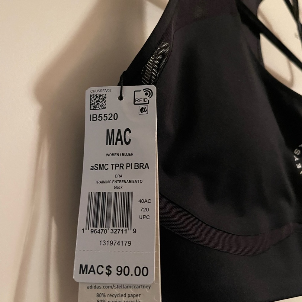 Stella McCartney adidas sports bra